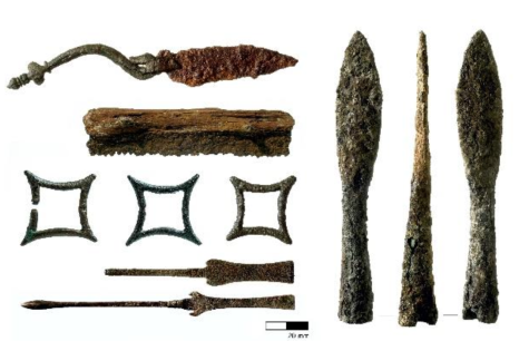 Selected metal finds featured in Jebel Khalid 7: Part 1
